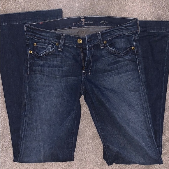 7 For All Mankind Denim - 7 for all mankind Dojo style jeans size 28